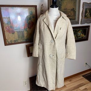 60s Vintage Dress Coat